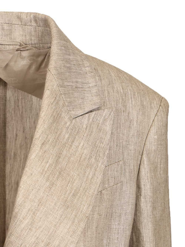 Max Mara Beige Tailored Jackets - Image 5