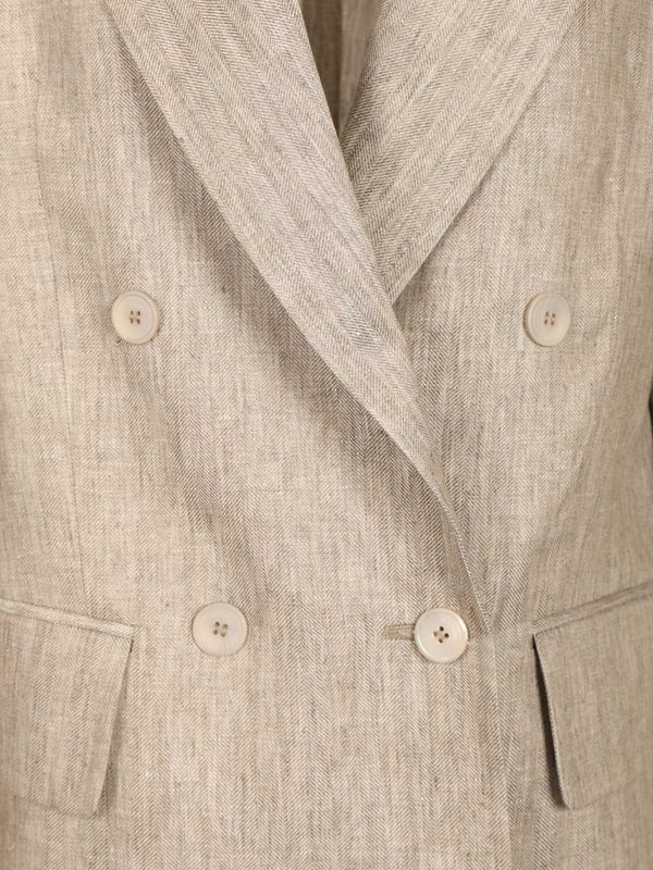 Max Mara Beige Tailored Jackets - Image 6