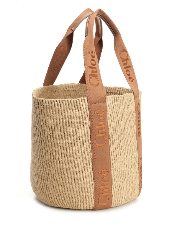Chloe Beige Tote Bags - Image 2