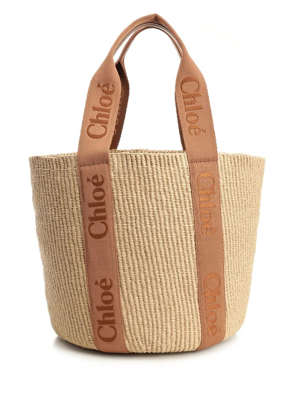 Chloe Beige Tote Bags - Image 3