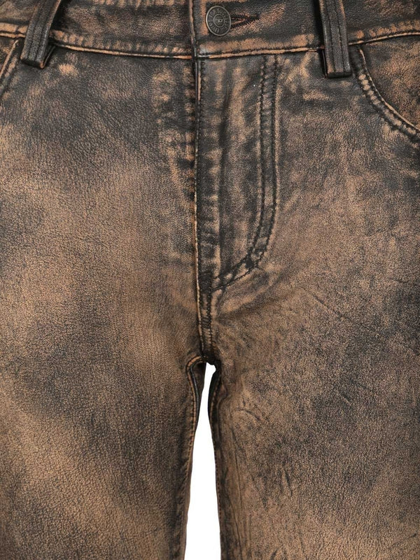 Diesel Brown Denim Pants - Image 5