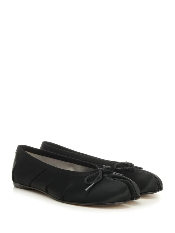 Maison Margiela Black Flat Shoes - Image 2