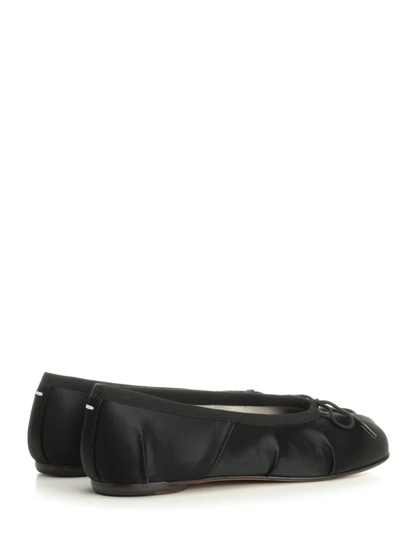 Maison Margiela Black Flat Shoes - Image 3