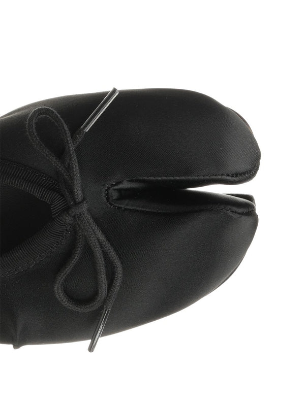 Maison Margiela Black Flat Shoes - Image 4
