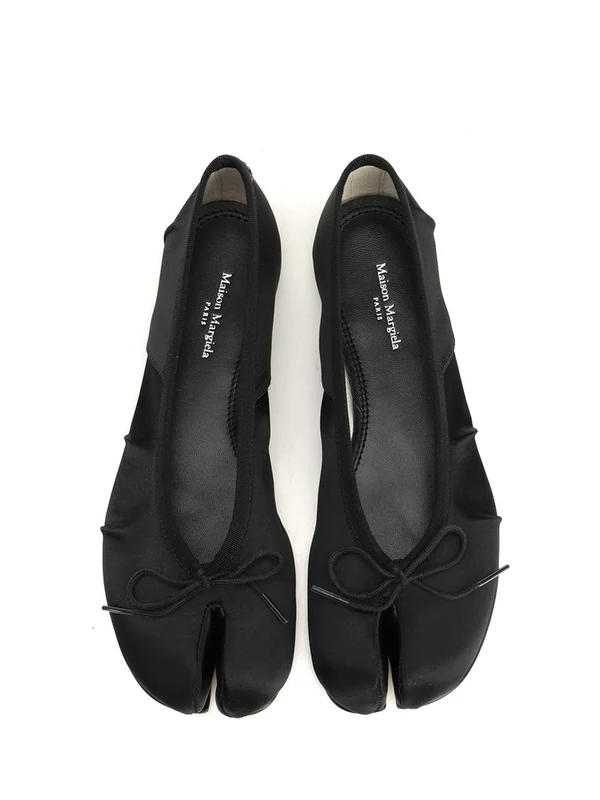 Maison Margiela Black Flat Shoes - Image 5