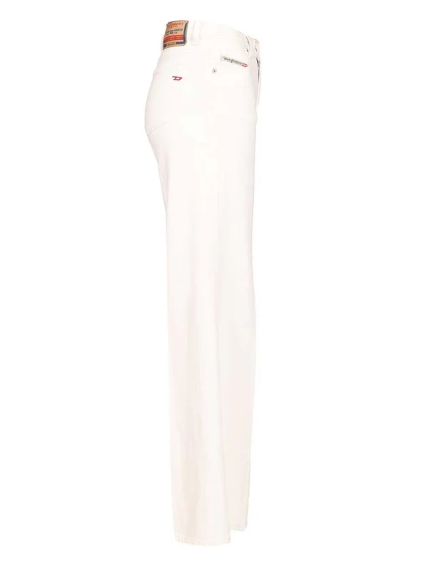 Diesel White Denim Pants - Image 3