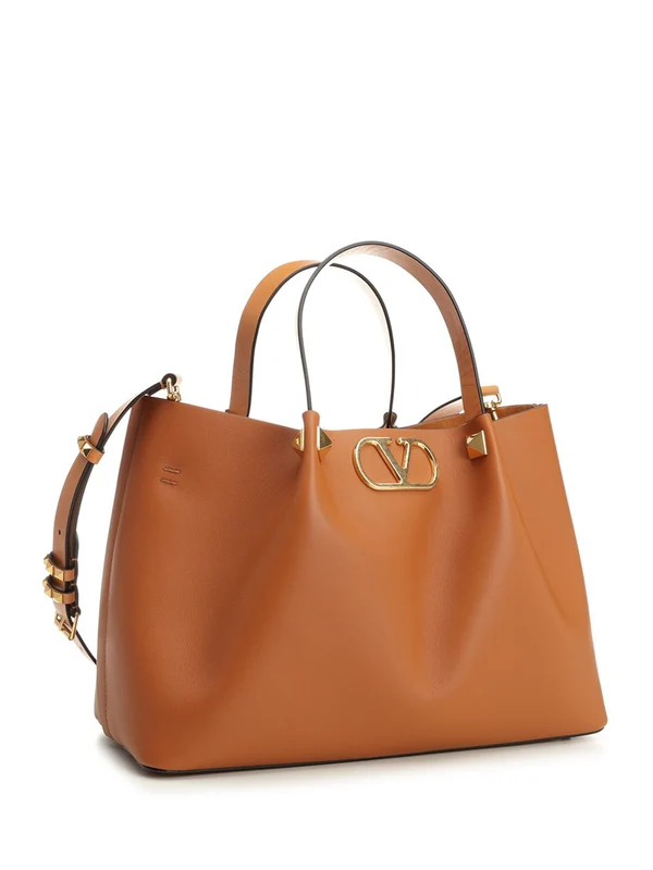 Valentino Brown Tote Bags - Image 2
