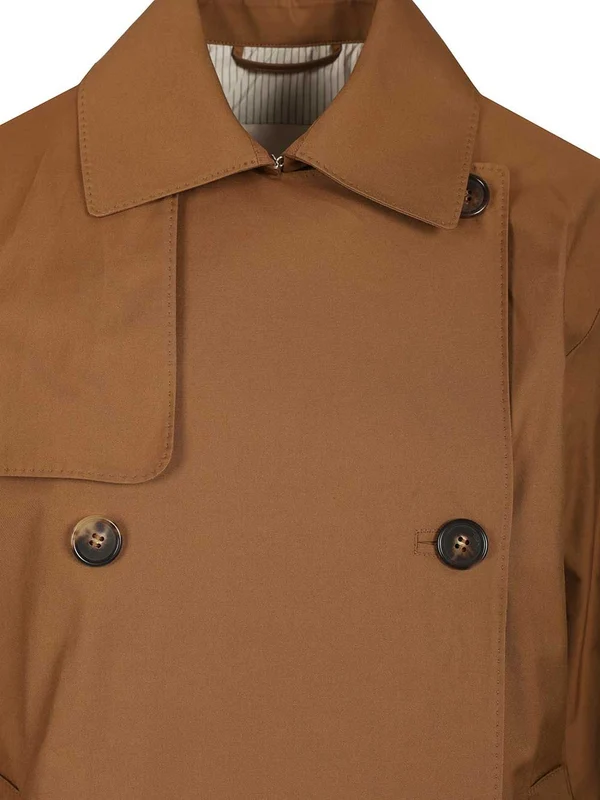 Max Mara The Cube Brown Trench - Image 4