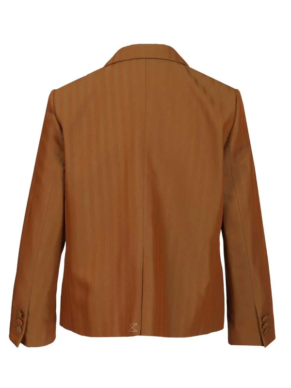 Dries Van Noten Brown Tailored Jackets - Image 2