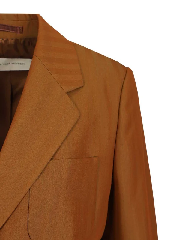 Dries Van Noten Brown Tailored Jackets - Image 4