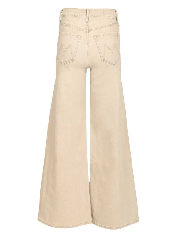 Mother Beige Denim Pants - Image 2