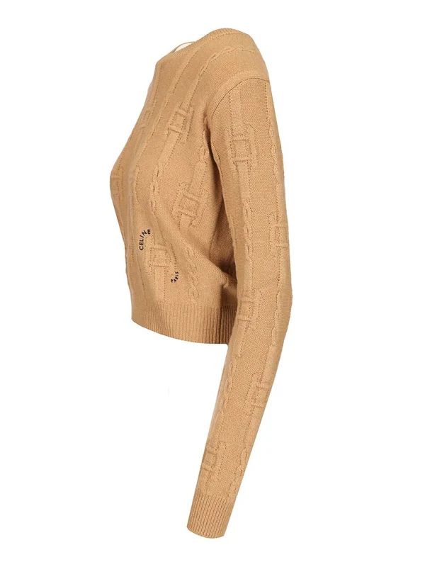 Celine Beige Knitted - Image 3