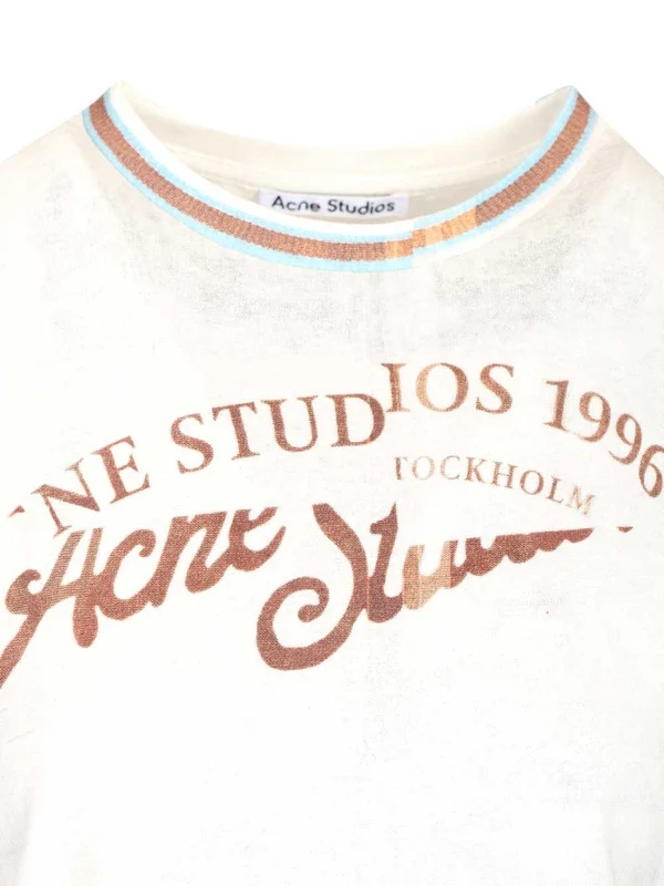 Acne Studios White Half Sleeve - Image 3