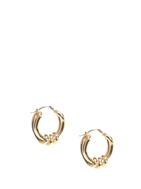 Mm6 Maison Margiela Gold Earrings - Image 2