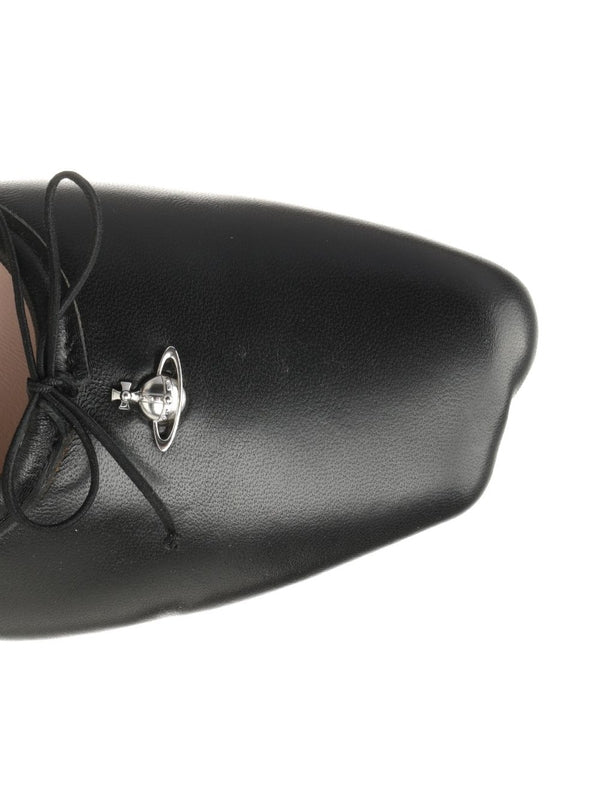 Vivienne Westwood Black Flat Shoes - Image 4
