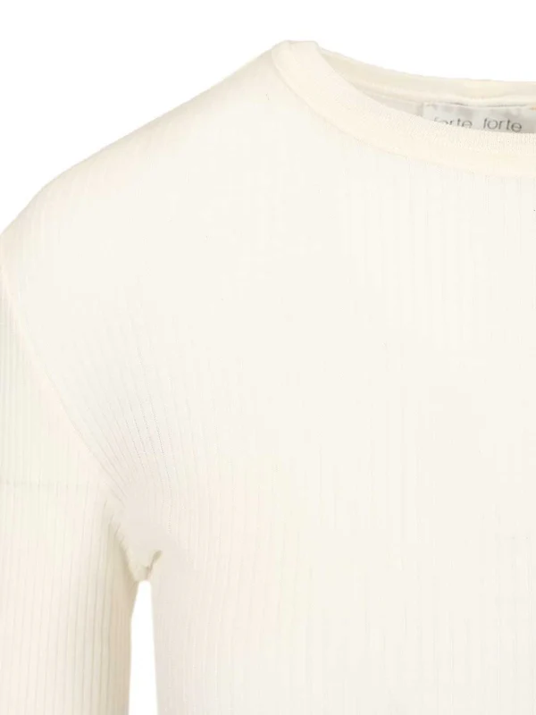 Forte_Forte White Long Sleeve - Image 4