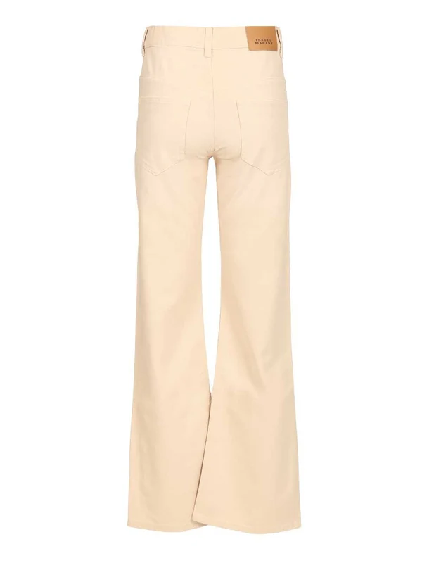 Isabel Marant Beige Denim Pants - Image 2