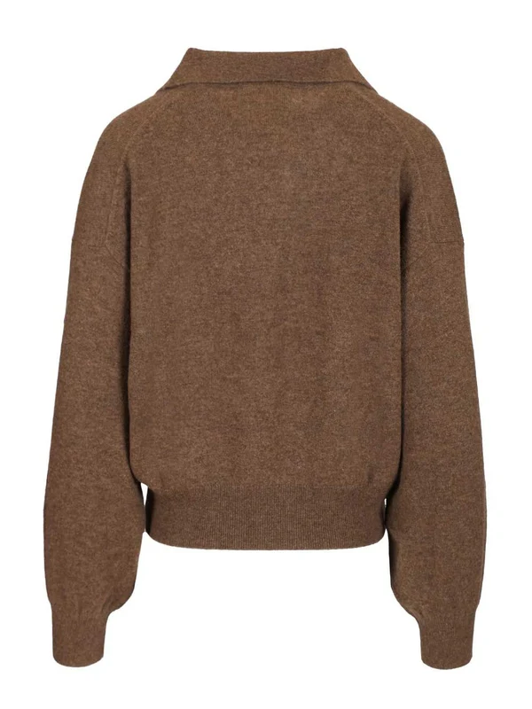 Lisa Yang Brown Knitted - Image 2