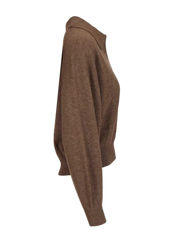 Lisa Yang Brown Knitted - Image 3