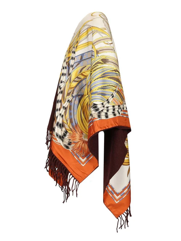 Ferragamo Brown Cape - Image 4
