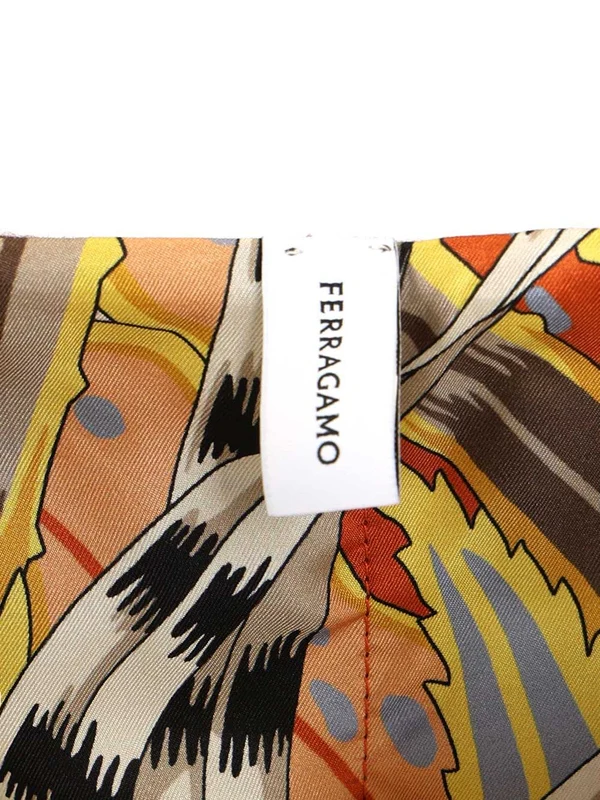 Ferragamo Brown Cape - Image 8