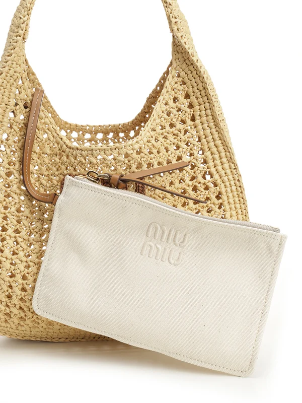 Miu Miu Beige Crossbody & Shoulder Bags - Image 5