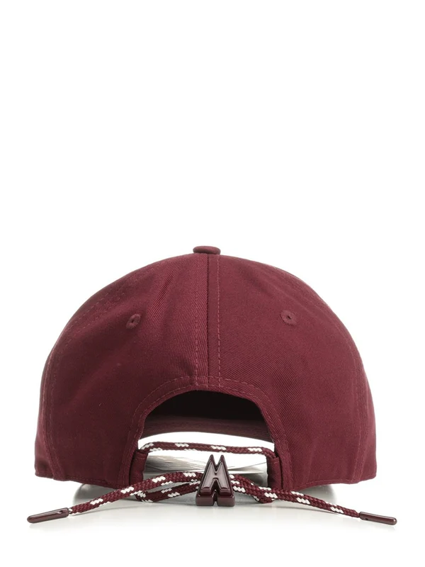 Moncler Burgundy Cap - Image 3