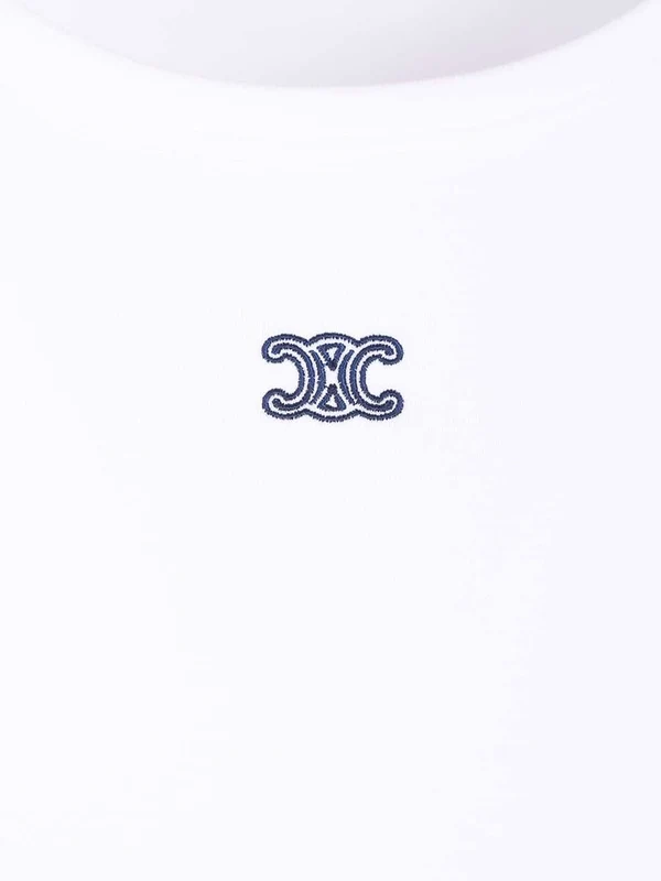 Celine White Half Sleeve - Image 3