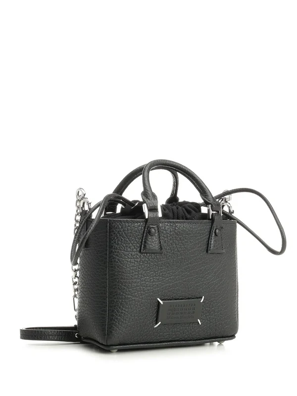 Maison Margiela Black Tote Bags - Image 2