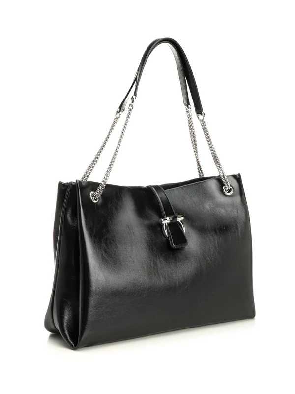 Ferragamo Black Tote Bags - Image 2