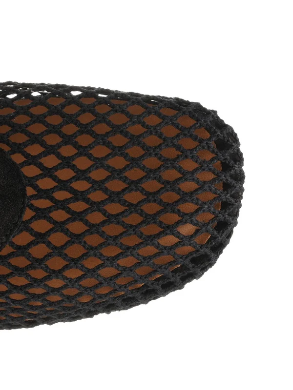Forte_Forte Black Flat Shoes - Image 4