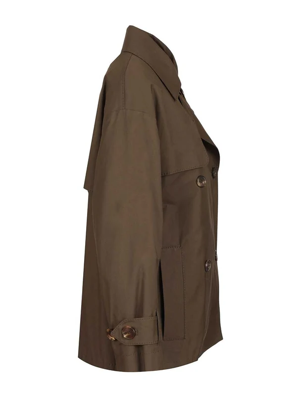 Max Mara The Cube Green Trench - Image 3