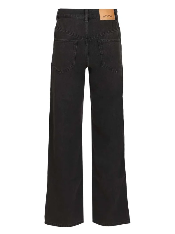 Isabel Marant Black Denim Pants - Image 2
