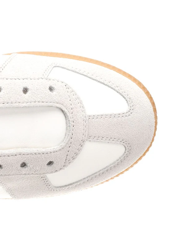 Maison Margiela White Low Top Sneakers - Image 5