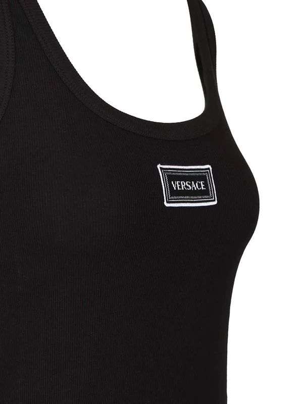 Versace Black Sleeveless - Image 4