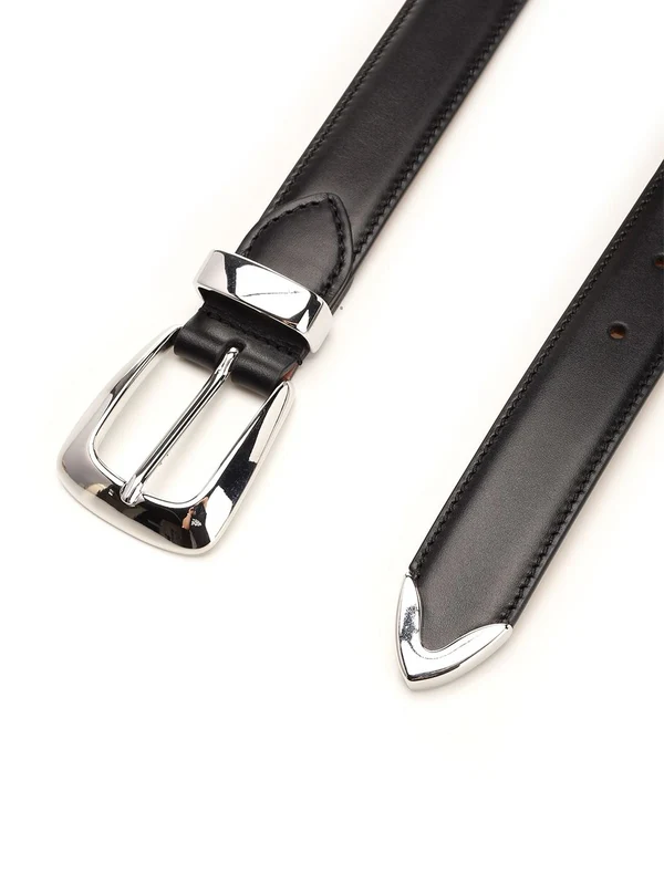Khaite Black Leather Belts - Image 2