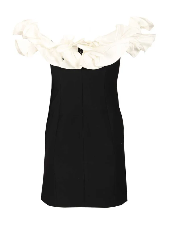 Rotate Black Mini Dress - Image 2