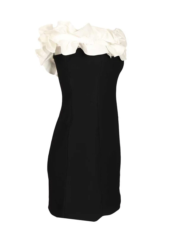 Rotate Black Mini Dress - Image 3