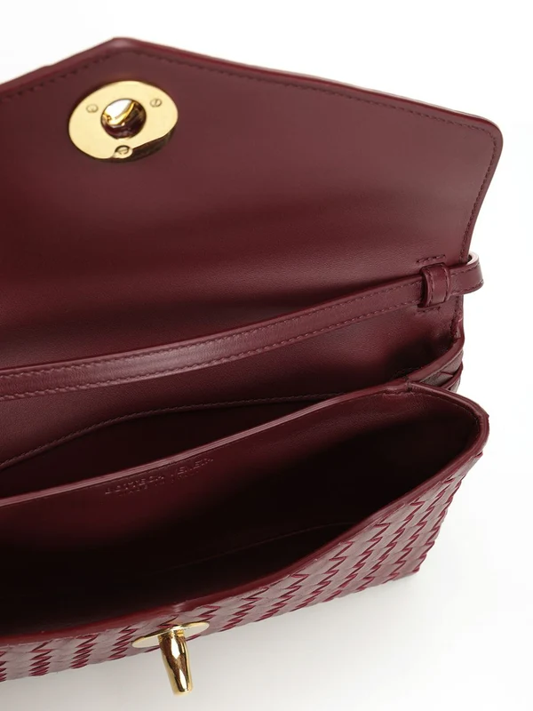 Bottega Veneta Burgundy Crossbody & Shoulder Bags - Image 4