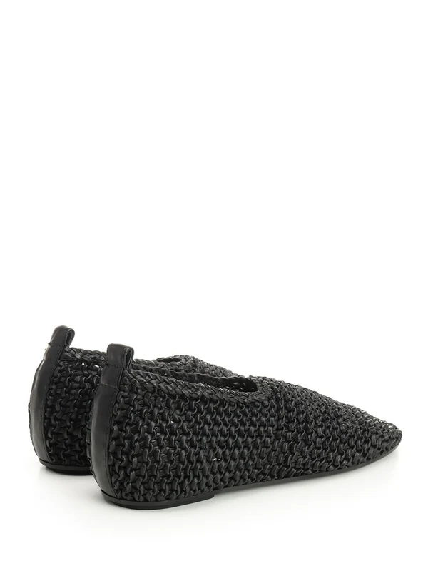 Toteme Black Flat Shoes - Image 3