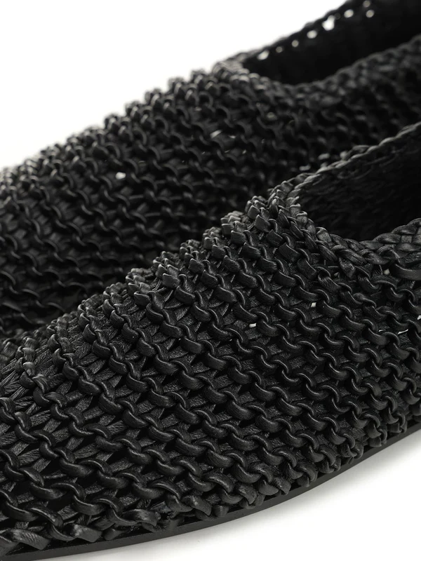 Toteme Black Flat Shoes - Image 6