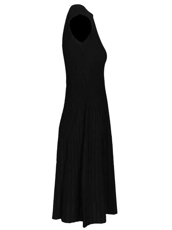 Max Mara Black Midi Dress - Image 3
