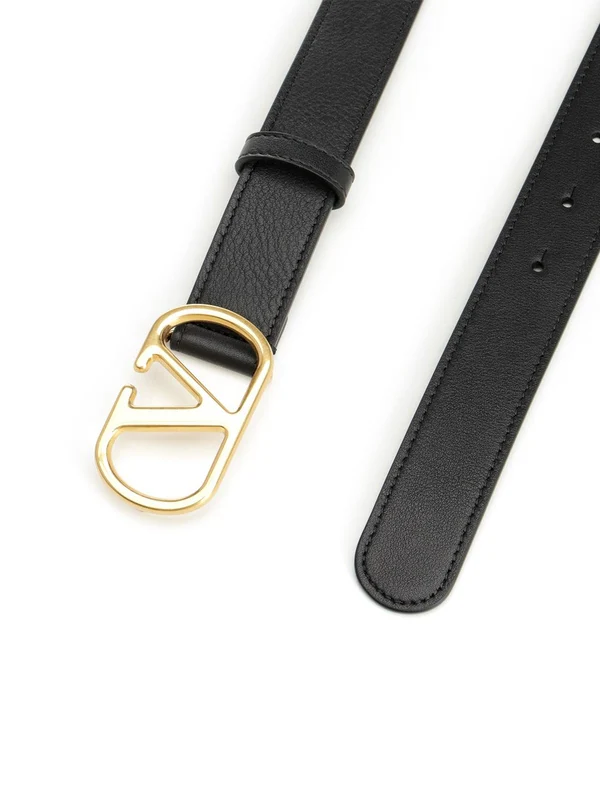 Valentino Black Leather Belts - Image 2