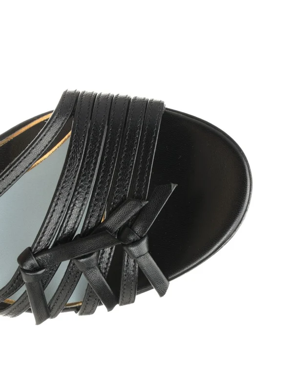 Valentino Black Slingback Heels - Image 4