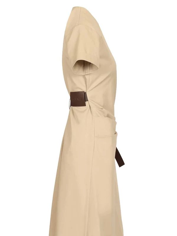 Loewe Beige Midi Dress - Image 4