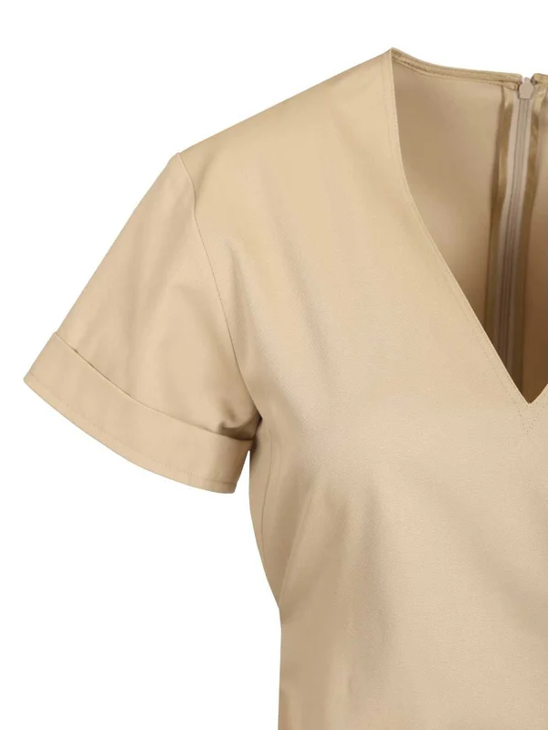 Loewe Beige Midi Dress - Image 5