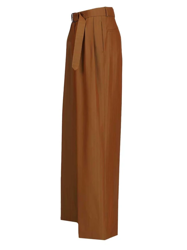 Dries Van Noten Brown Denim Pants - Image 3