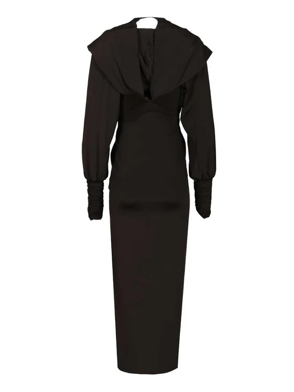 Rotate Black Long Dress - Image 2