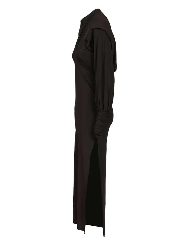 Rotate Black Long Dress - Image 3