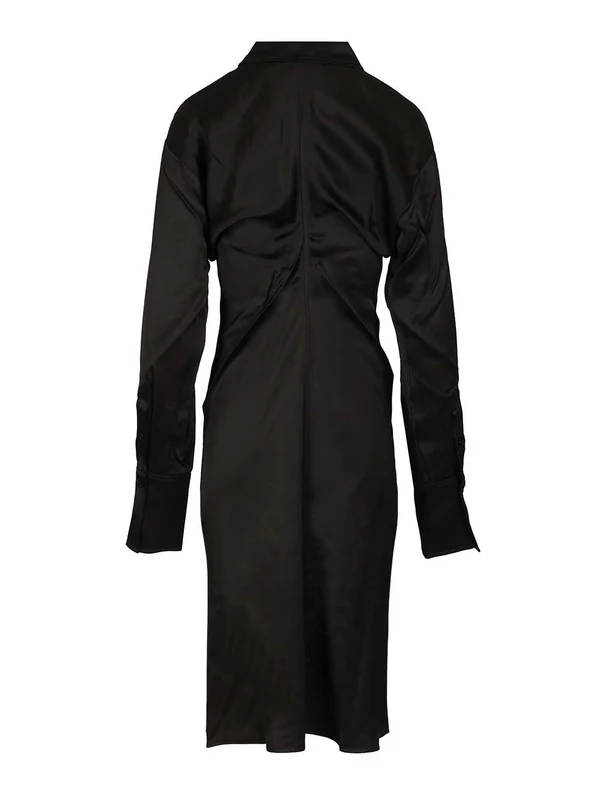 Toteme Black Midi Dress - Image 2